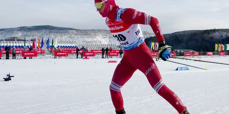 Большунов установил высокую планку в финальной гонке чемпионата России